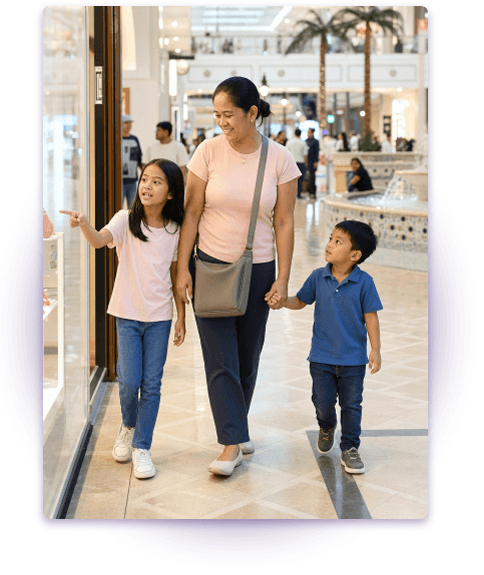 Maid with childcare experience supervising children