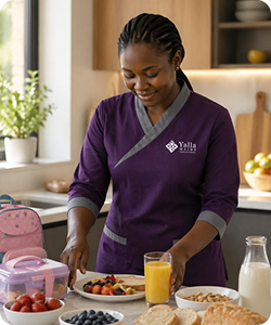 Breakfast Caregiver Moment